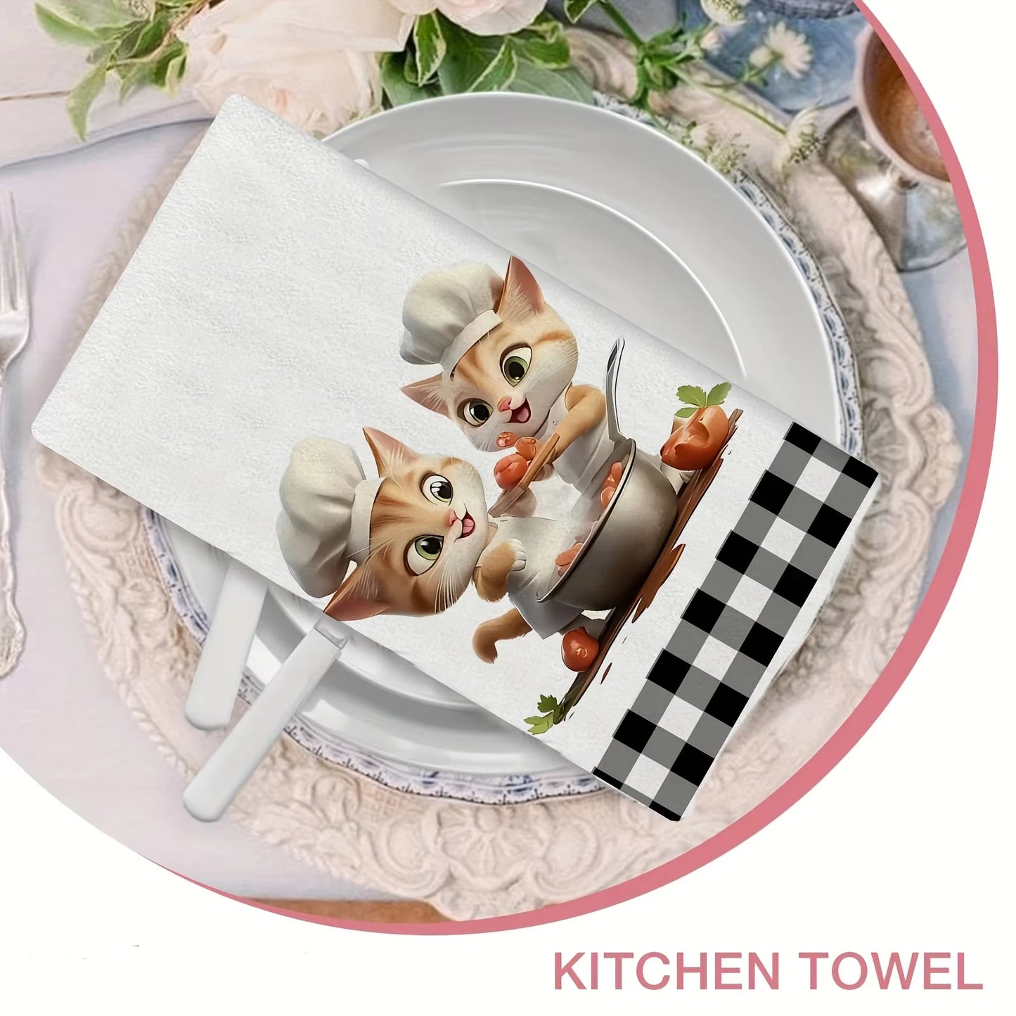 TESC5 - 2 pezzi di strofinacci da cucina