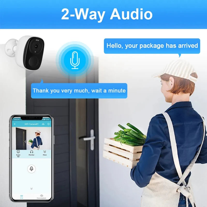 SICUD8 - Telecamere di sicurezza wireless per esterni