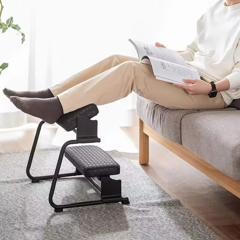 ERGOL11 - Poggiapiedi ergonomico per ufficio domestico, a doppio strato, con pedali