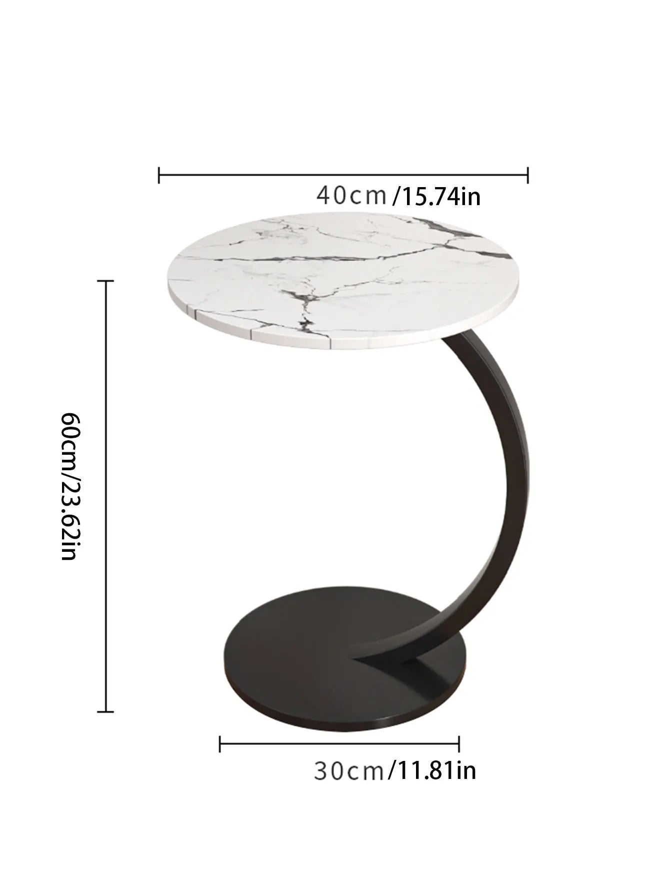 ARREM3 - Tavolino rotondo a forma di fiore