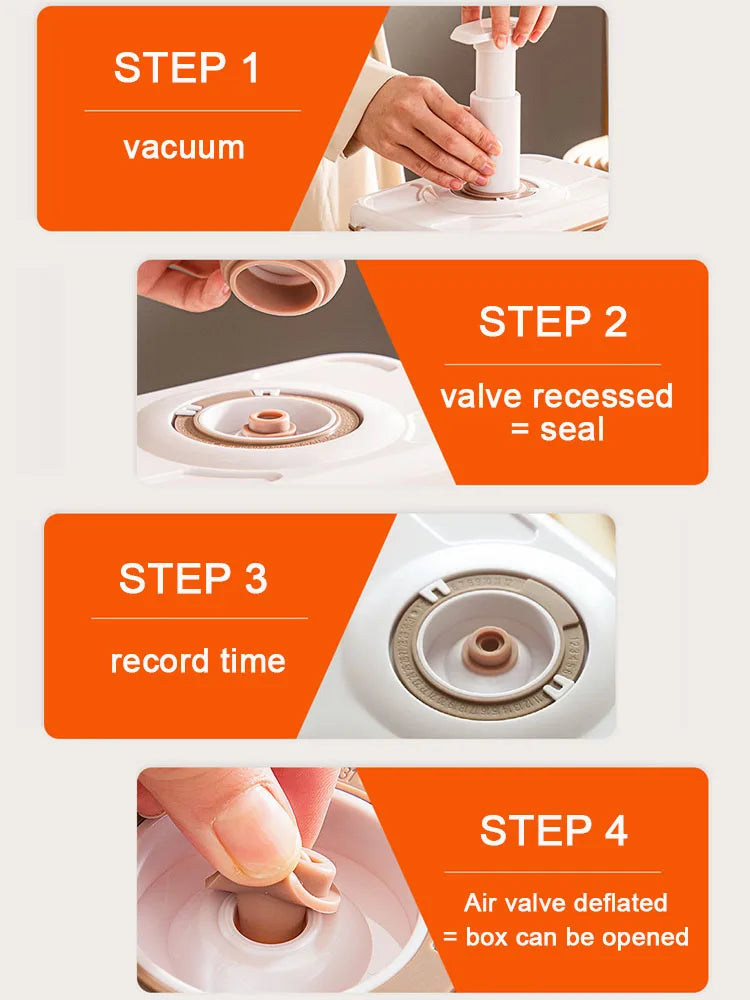 CONS20 - Contenitore sottovuoto con rete di drenaggio