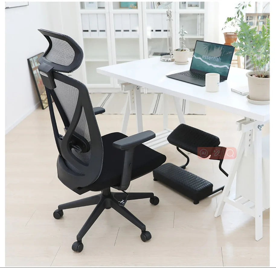 ERGOL11 - Poggiapiedi ergonomico per ufficio domestico, a doppio strato, con pedali