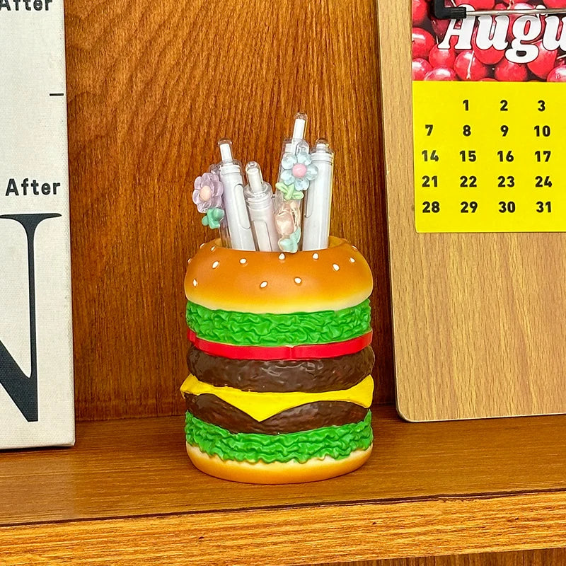 ORGAS15 - Delizioso portapenne per hamburger