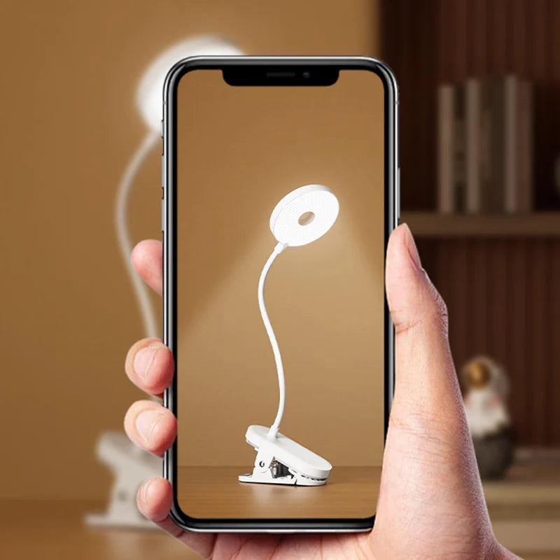 ILLUT4 - Lampada da scrivania con clip