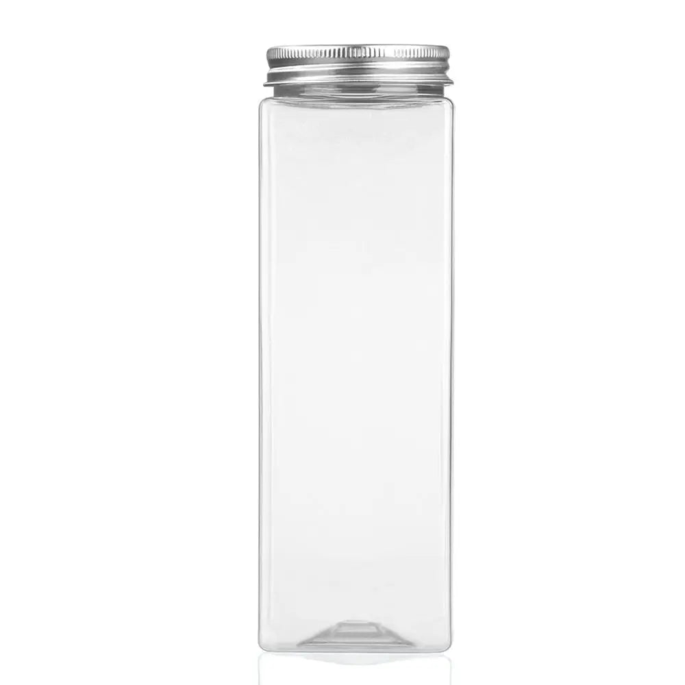 CONS22 - Contenitori per alimenti trasparenti con coperchi e etichette