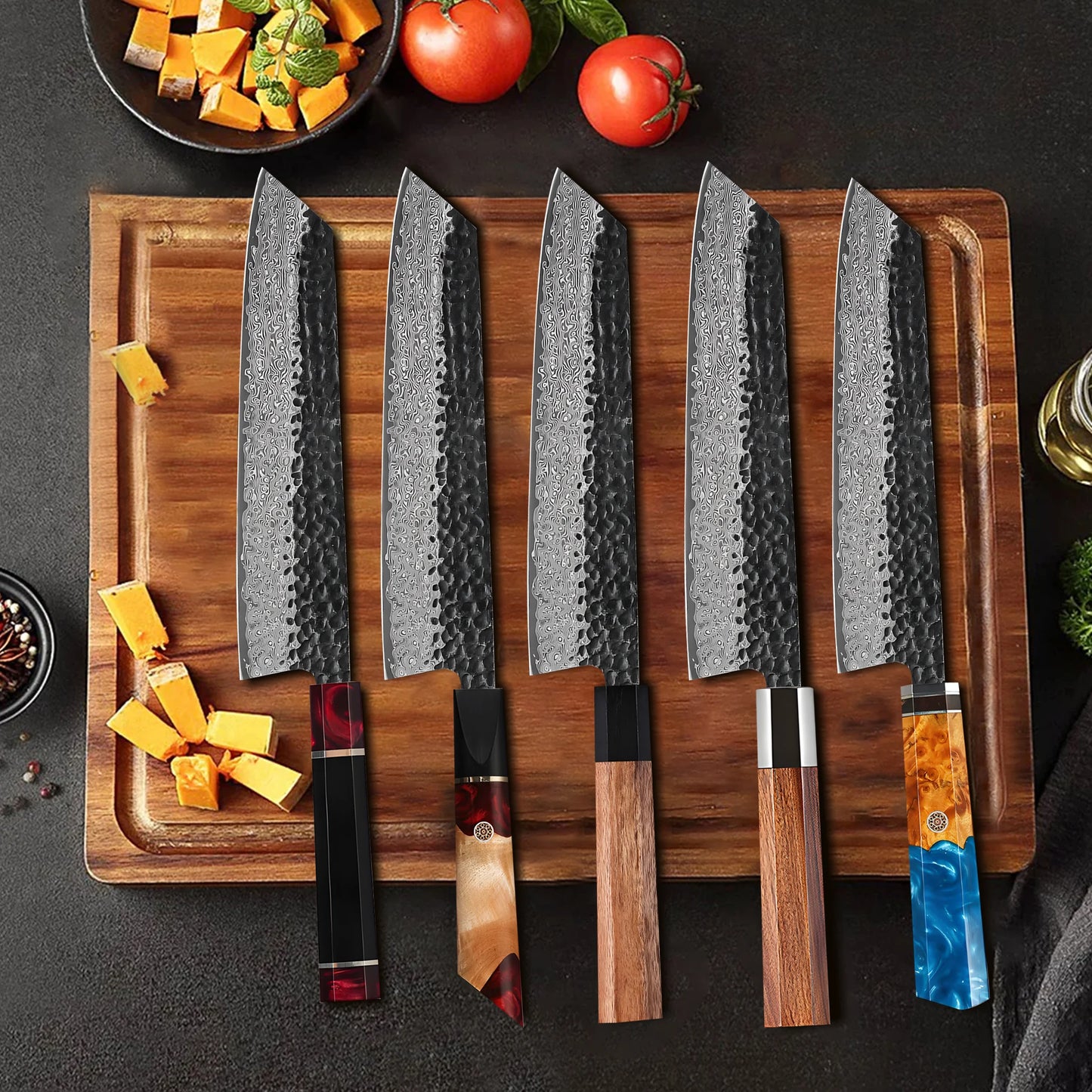 UTES12 - Coltello da cucina Coltello multiuso Mannaia Carne Pesce