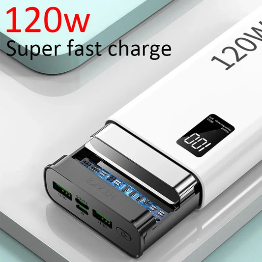 ACCET5 - Power Bank da 50000 mAh con ricarica super veloce da 120 W