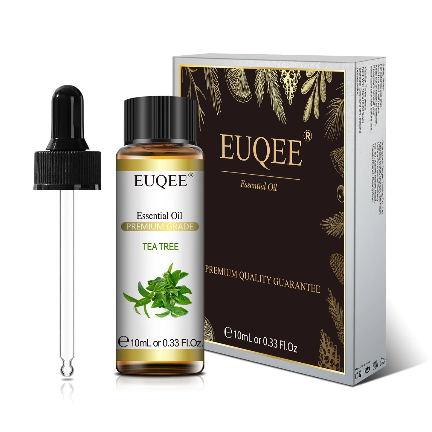 AROM6 - 10 ml di olio essenziale vegetale naturale con contagocce per diffusore umidificatore