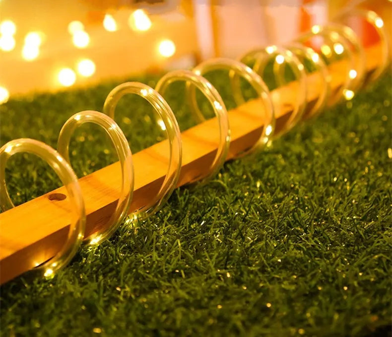 OUTDB5 - Luci a stringa solari per esterni, impermeabili