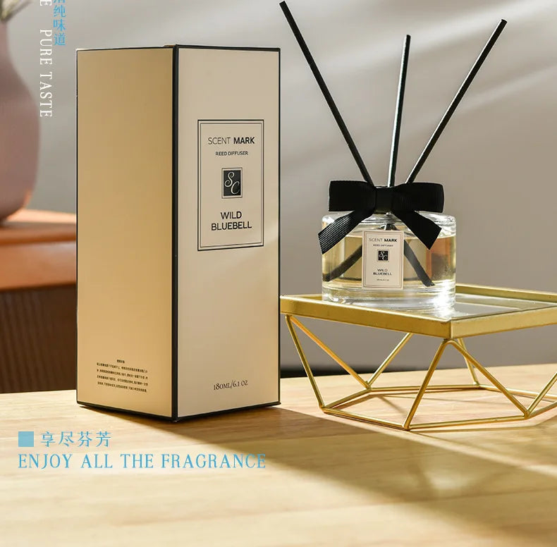 ARIB6 - Diffusore deodorante ambienti olio essenziale di rattan da 180 ml