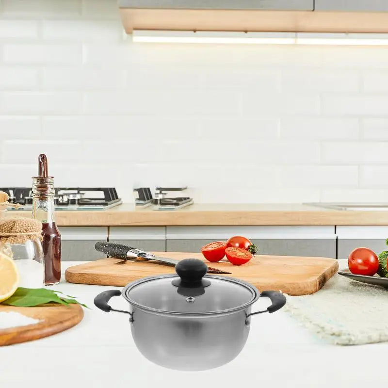 COTS4 - Pentole da cucina in acciaio inossidabile a doppio orecchio