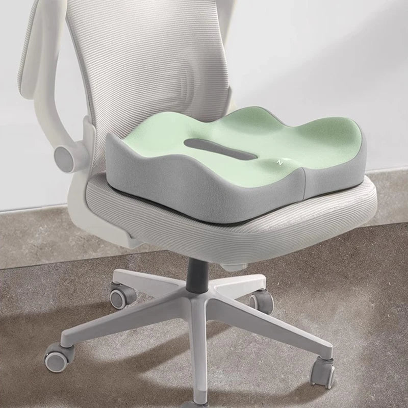 ERGOL20 - Cuscino per sedile da ufficio integrato con schienale per supporto lombare