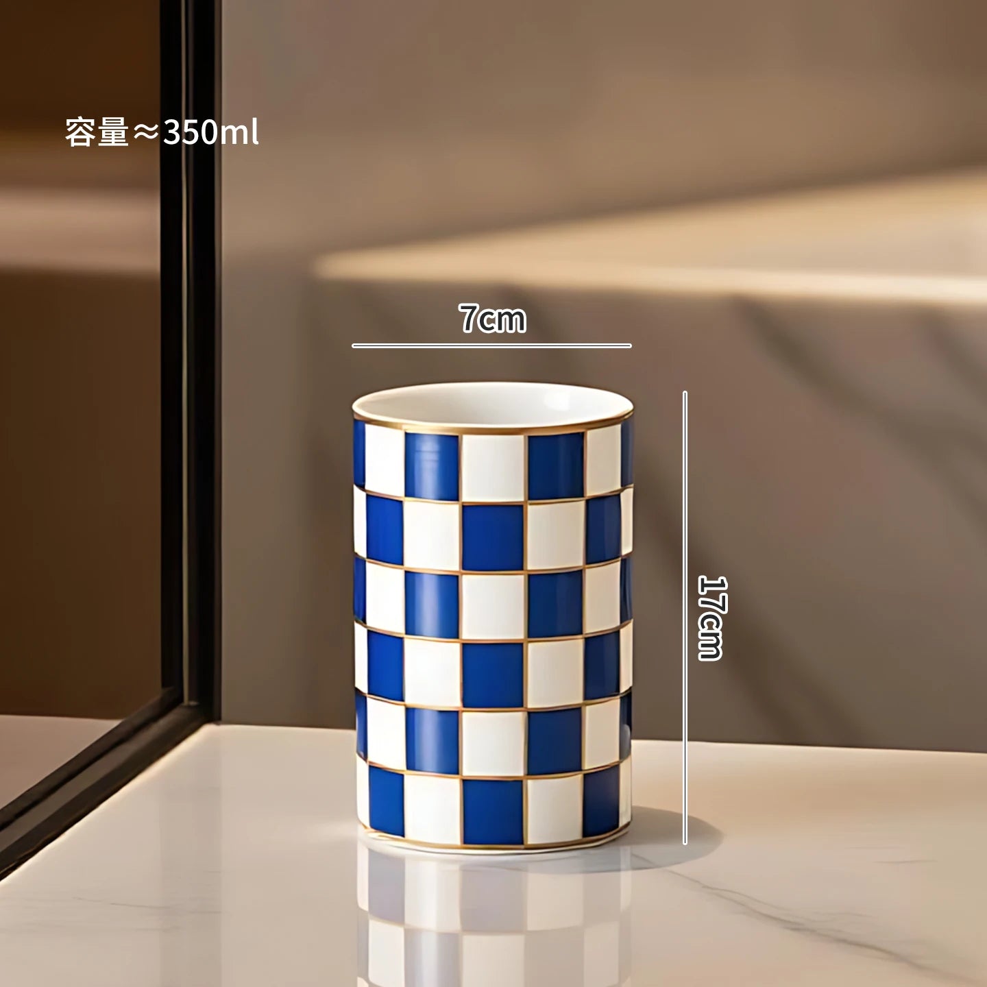 ACCL23 - Contenitore per spazzolino da denti in ceramica