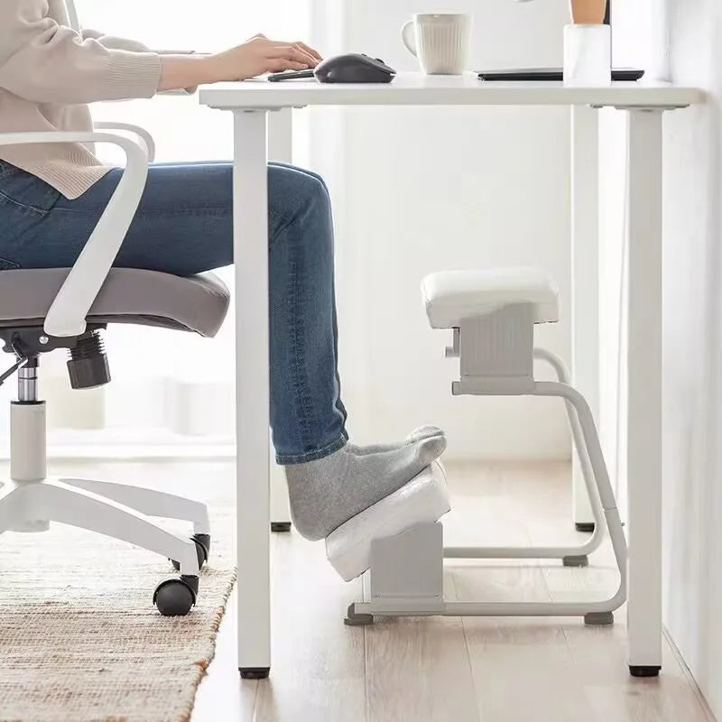 ERGOL11 - Poggiapiedi ergonomico per ufficio domestico, a doppio strato, con pedali