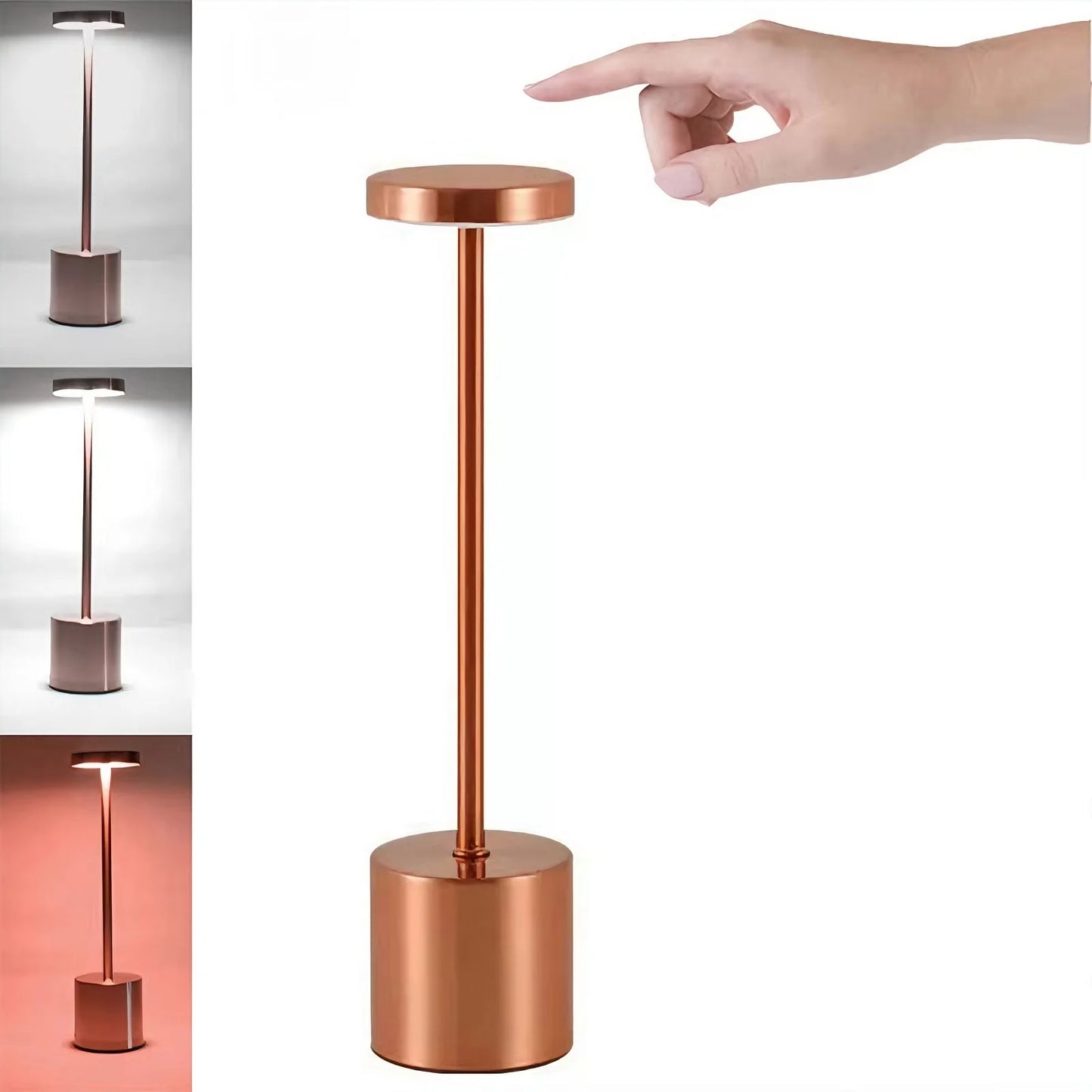 ILLR3 - Lampada da comodino dimmerabile ricaricabile USB