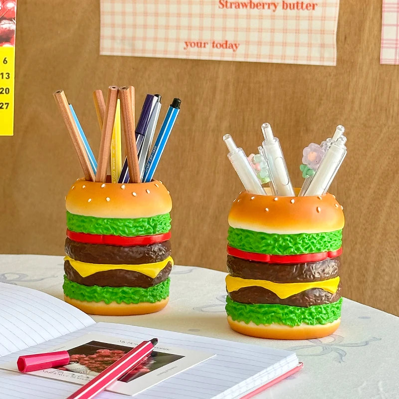 ORGAS15 - Delizioso portapenne per hamburger