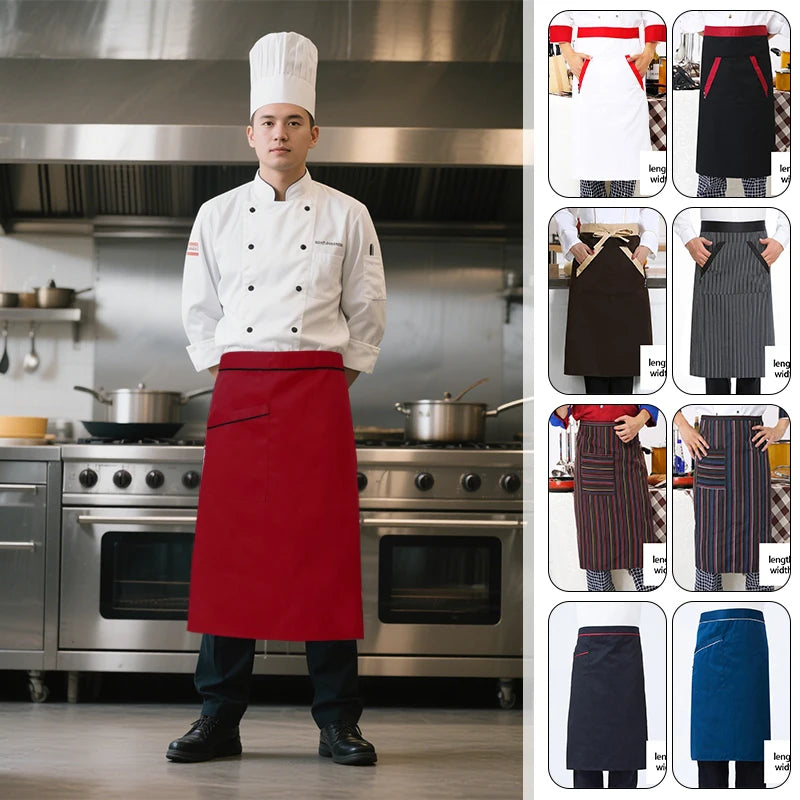 TESC18 - Grembiule da cuoco, grembiule da professionale come al ristorante