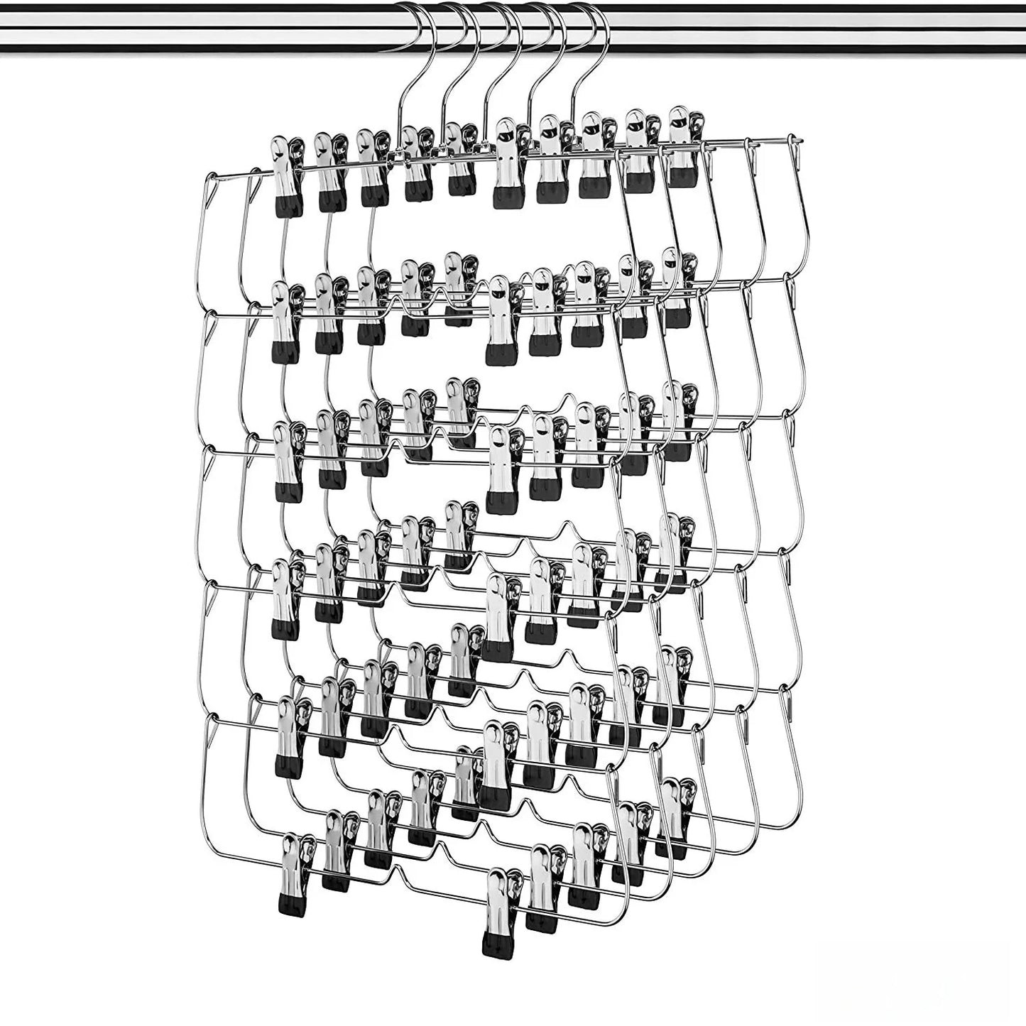 OARM5 - Grucce salvaspazio con clip a 6 livelli
