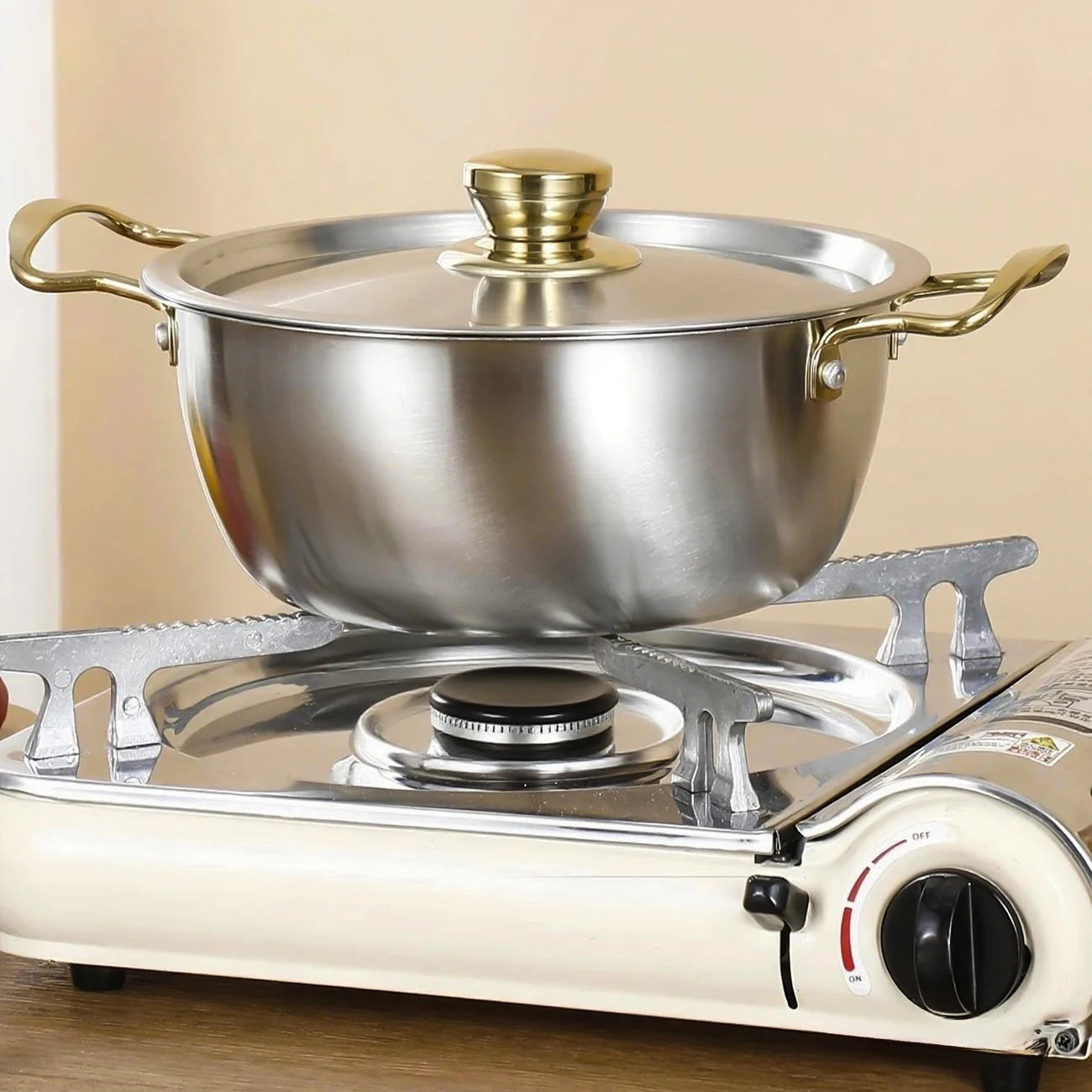 COTS2 - Set di pentole in acciaio inossidabile da 3 pezzi