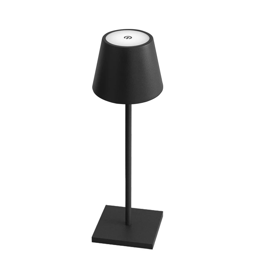 ILLUT14 - Lampada da tavolo a LED ricaricabile con interruttore touch