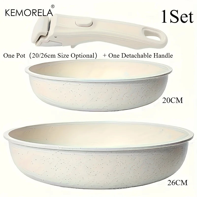 COTS11 - Pentole antiaderenti con manici rimovibili