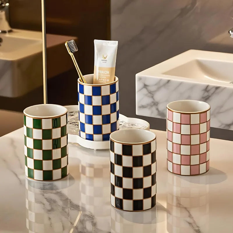 ACCL23 - Contenitore per spazzolino da denti in ceramica