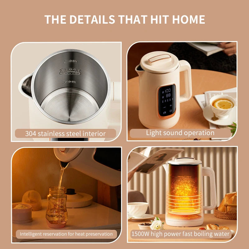 CAFT7 - Bollitore elettrico con temperatura regolabile