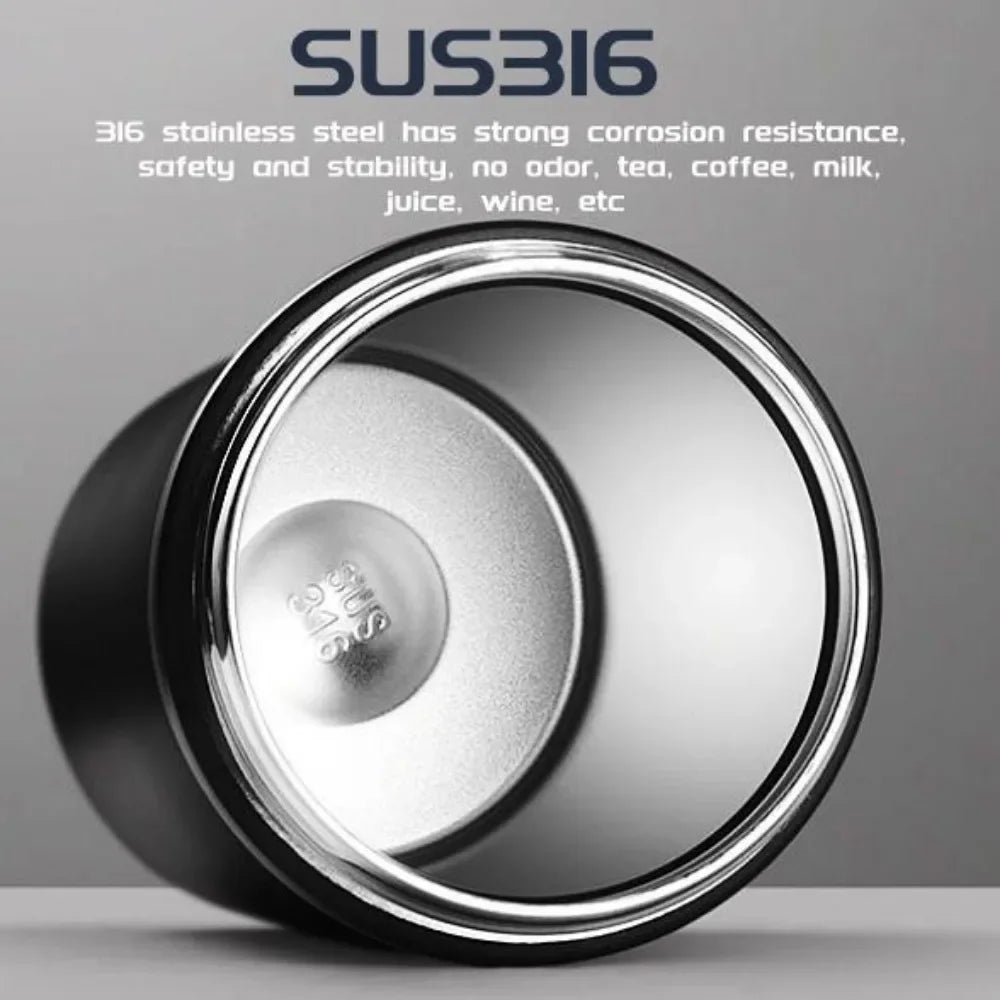 CAFT16 - Tazza da caffè termica da 600 ml con cannuccia