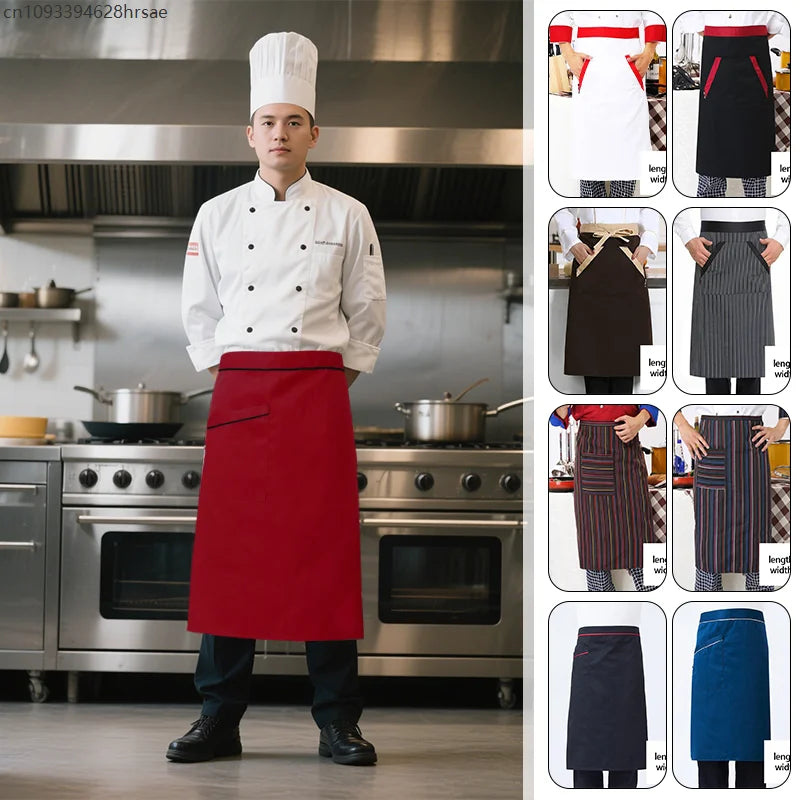 TESC18 - Grembiule da cuoco, grembiule da professionale come al ristorante