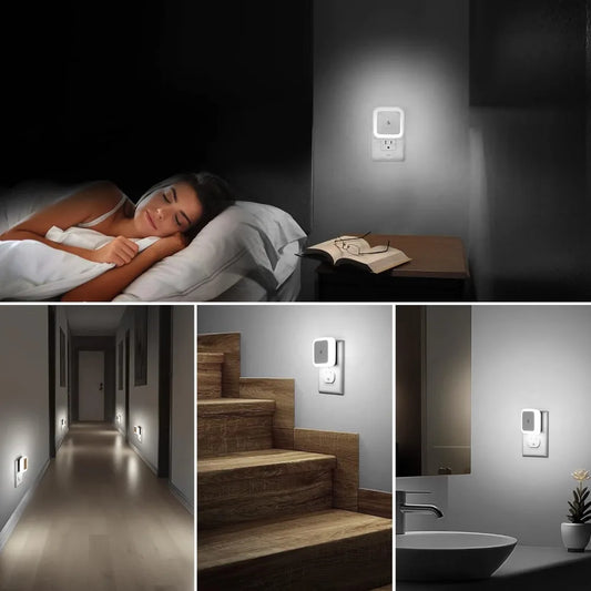 ILLR23 - Luci notturne a LED da collegare alla parete