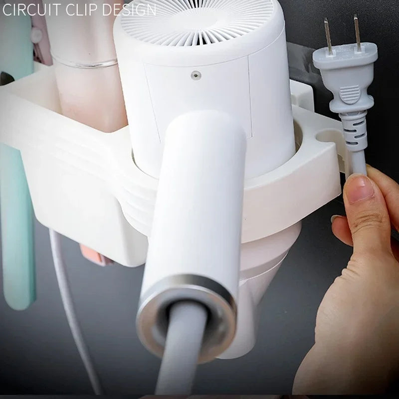 ORGB13 - Mensola per bagno, porta asciugacapelli