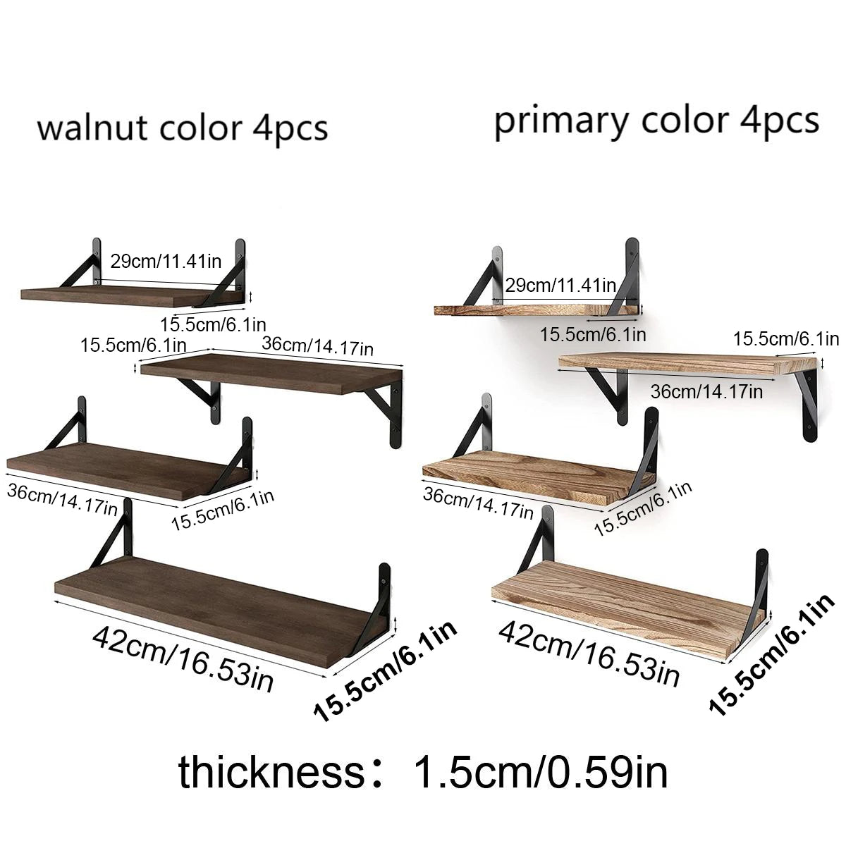 ARREM15 - Mensole galleggianti per pareti