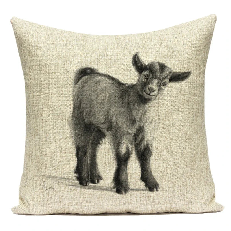 TESS9 - Cuscino con vari animali