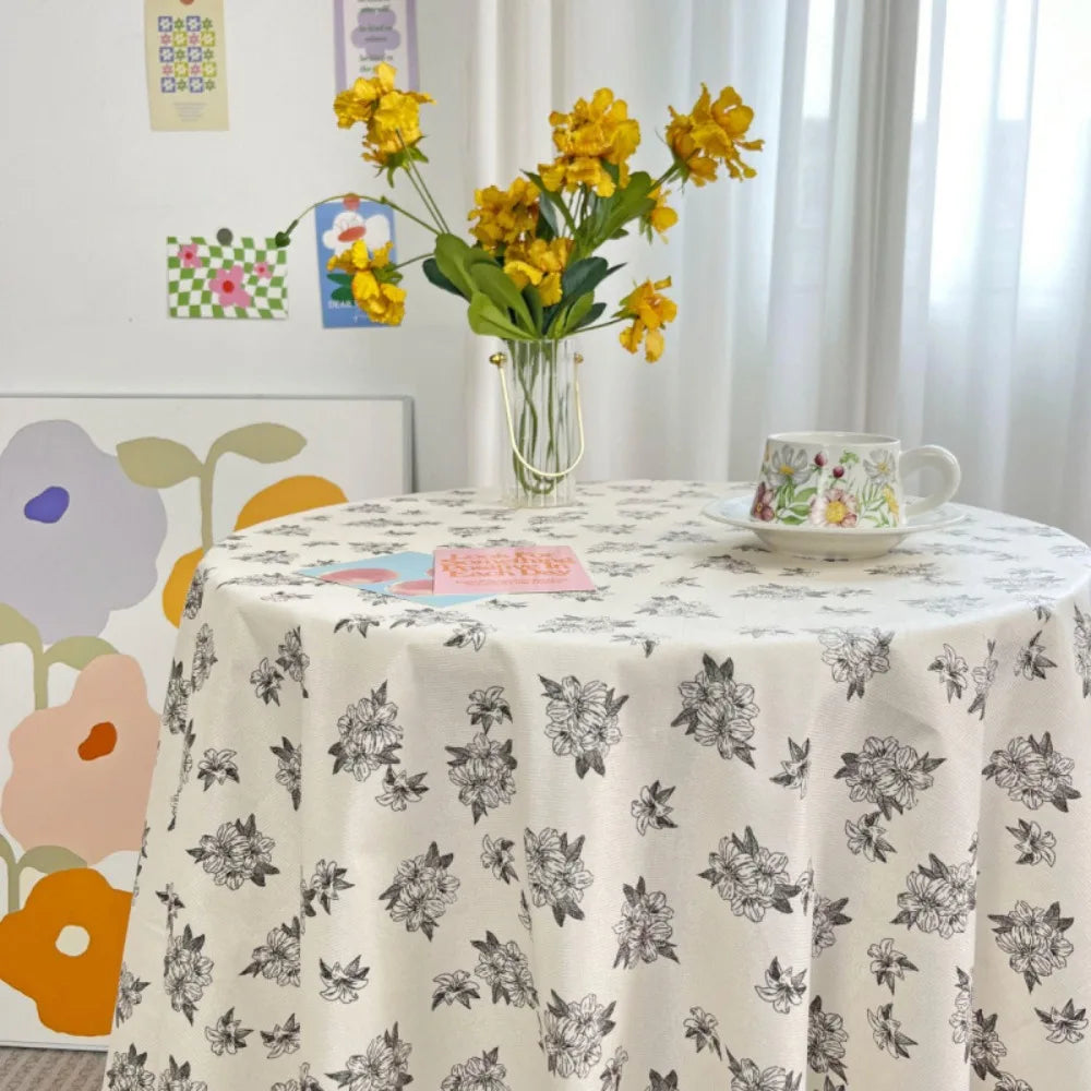 TESC20 - Tovaglia da pranzo vintage floreale