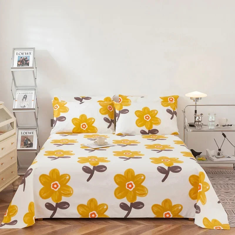 SONN6 - Lenzuolo da letto in morbido 100% cotone