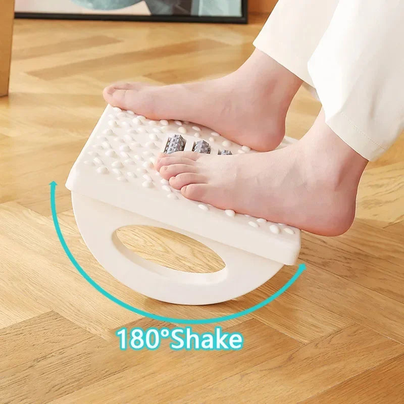 ERGOL8 - Poggiapiedi ergonomico sotto la scrivania con rulli massaggianti