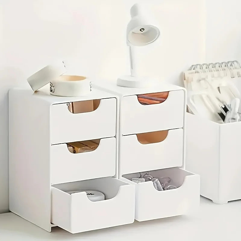 ORGAS2 - Elegante organizer da scrivania a 3 ripian