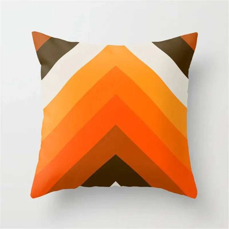 TESS23 - Cuscino con stampa geometrica serie arcobaleno