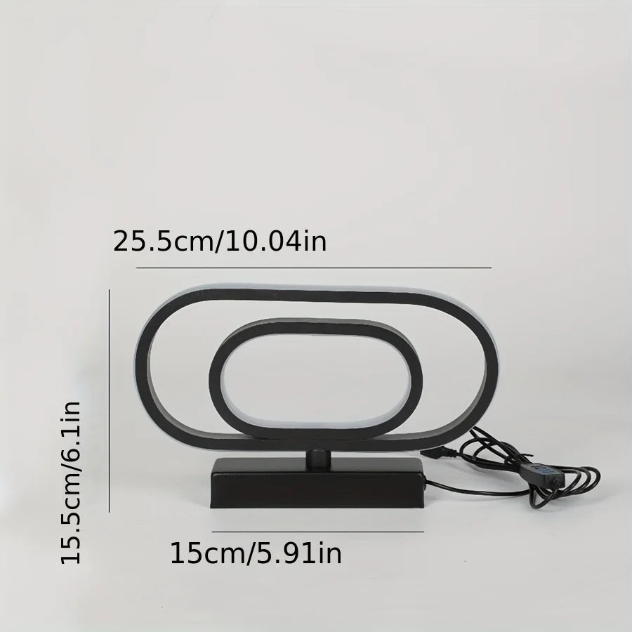 ILLR9 - Lampada a LED semplice, moderna e creativa dimmerabile