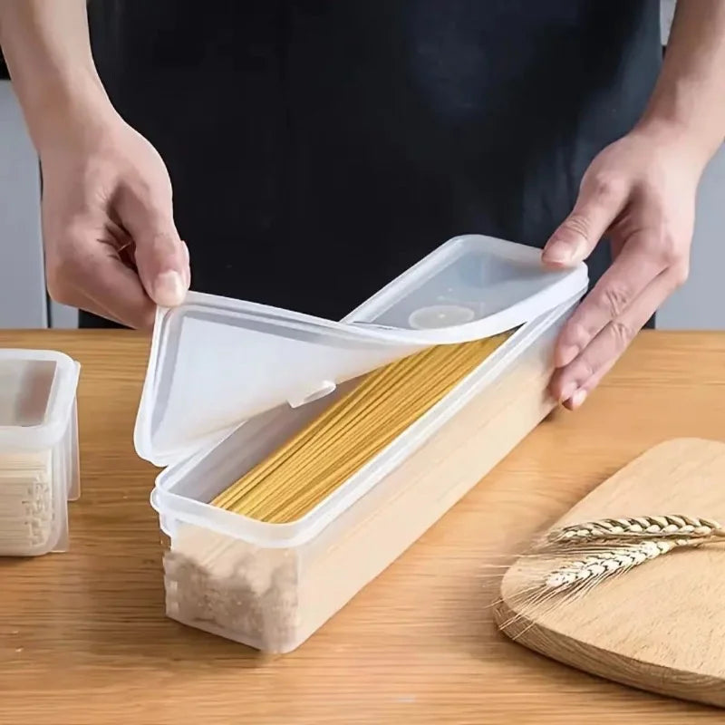 CONS12 - 4 contenitori lunghi per la conservazione degli alimenti