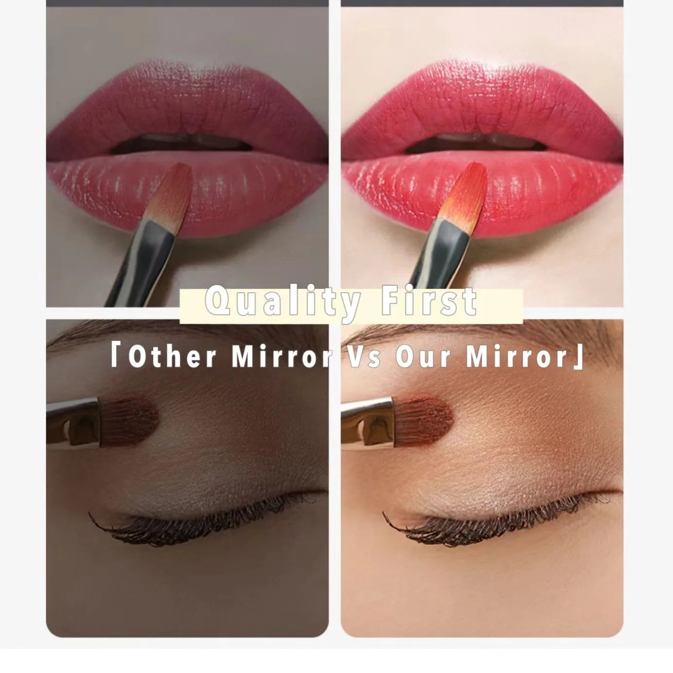 ACCL30 - Specchio per il trucco con luce a LED con ingrandimento 15X