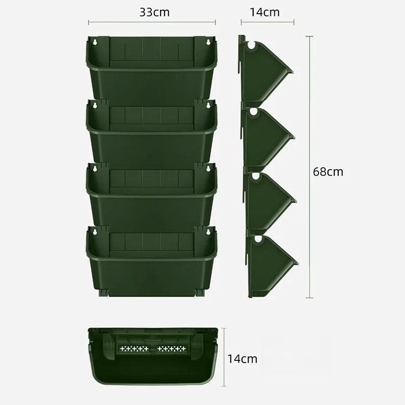 OUTDB11 - Vasi da fiori da esterno per balconi