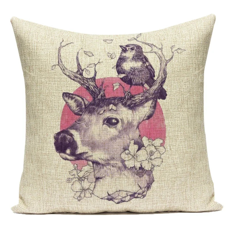 TESS9 - Cuscino con vari animali