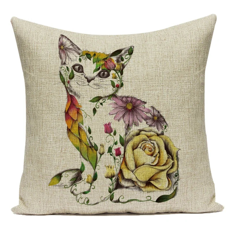 TESS9 - Cuscino con vari animali