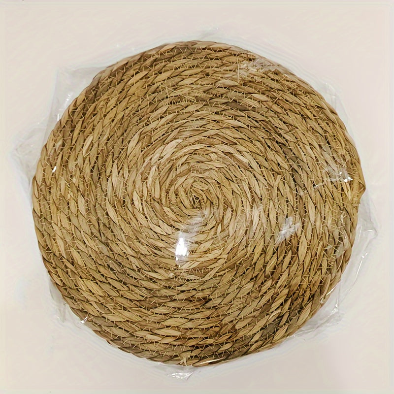 ACCT4 - 6 pezzi, tovagliette all'americana, tovagliette in rattan intrecciate a mano