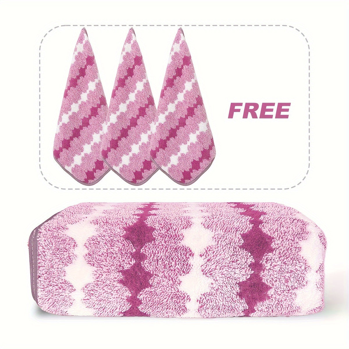 BAGC29 - Asciugamano da bagno extra large per donna