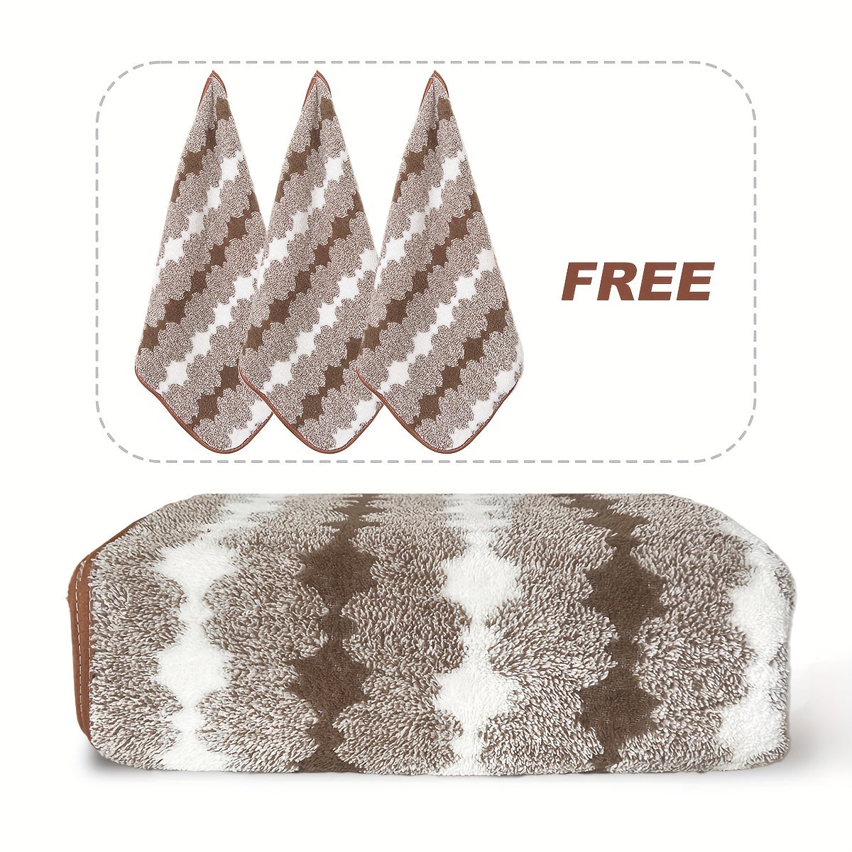 BAGC29 - Asciugamano da bagno extra large per donna