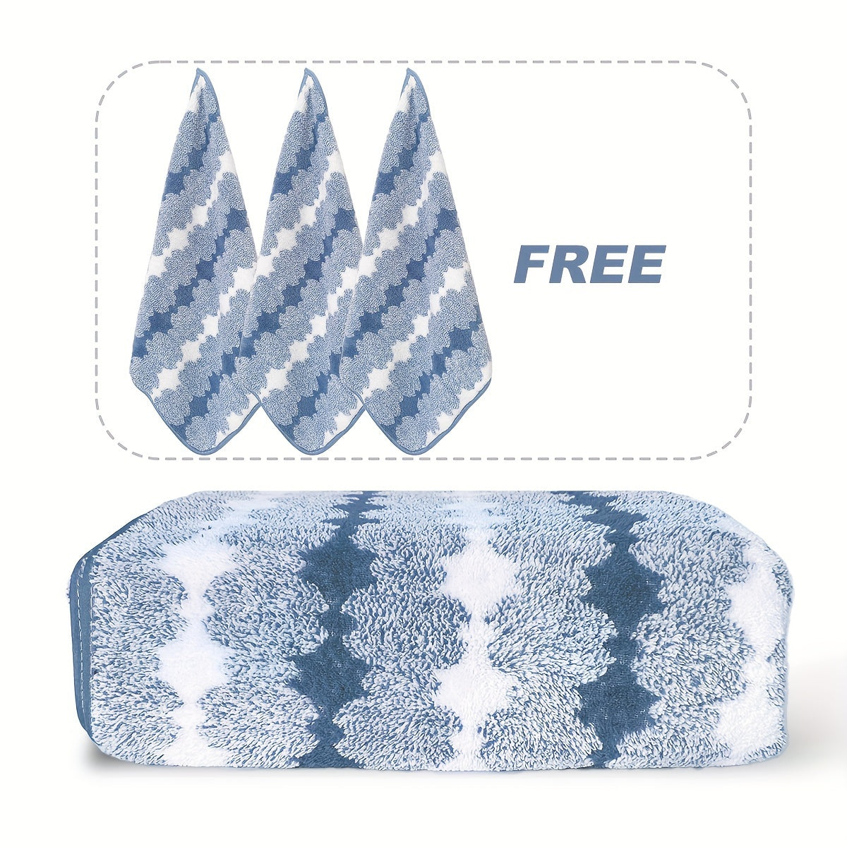 BAGC29 - Asciugamano da bagno extra large per donna