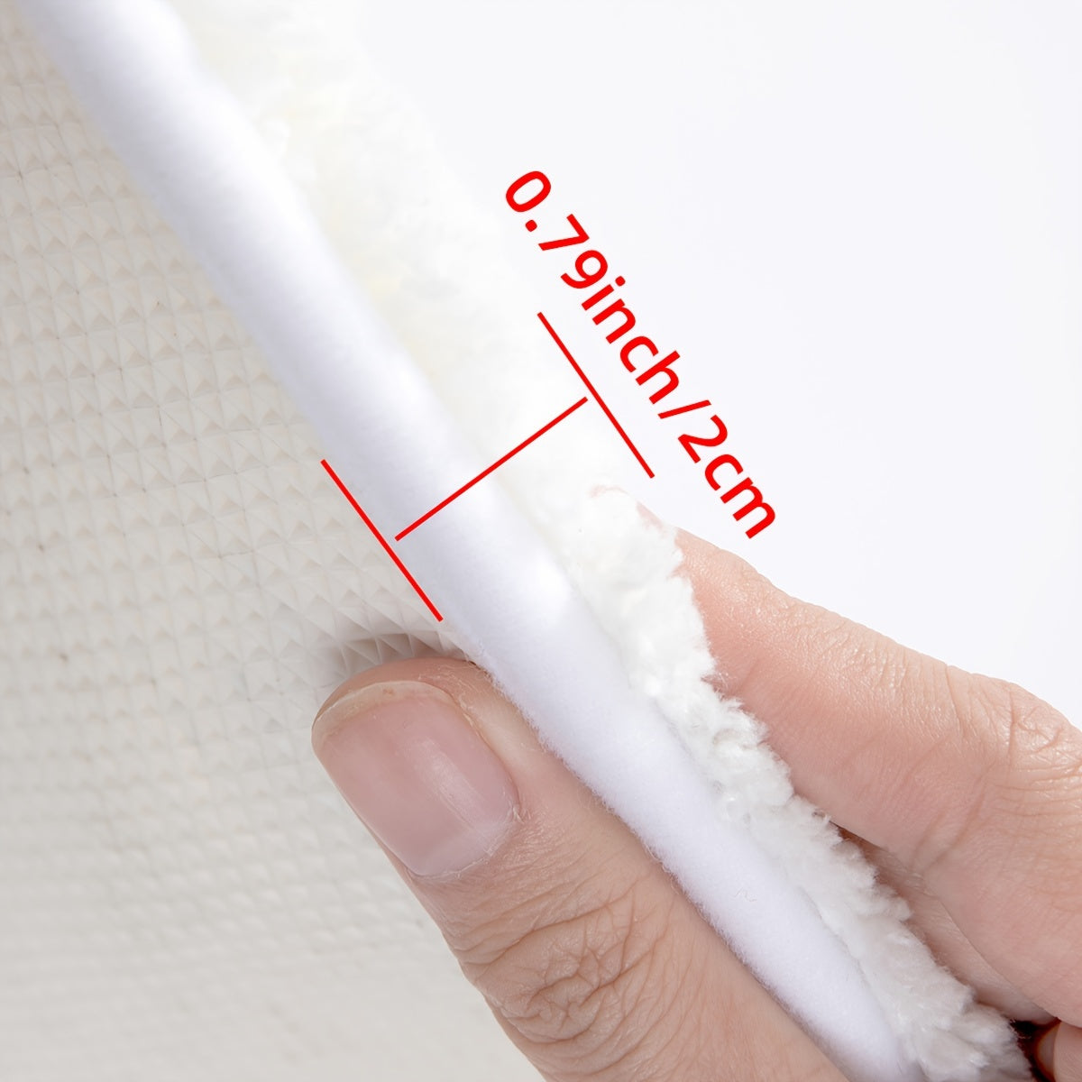 BAGC2 - Tappetino da bagno con motivo a onde marine