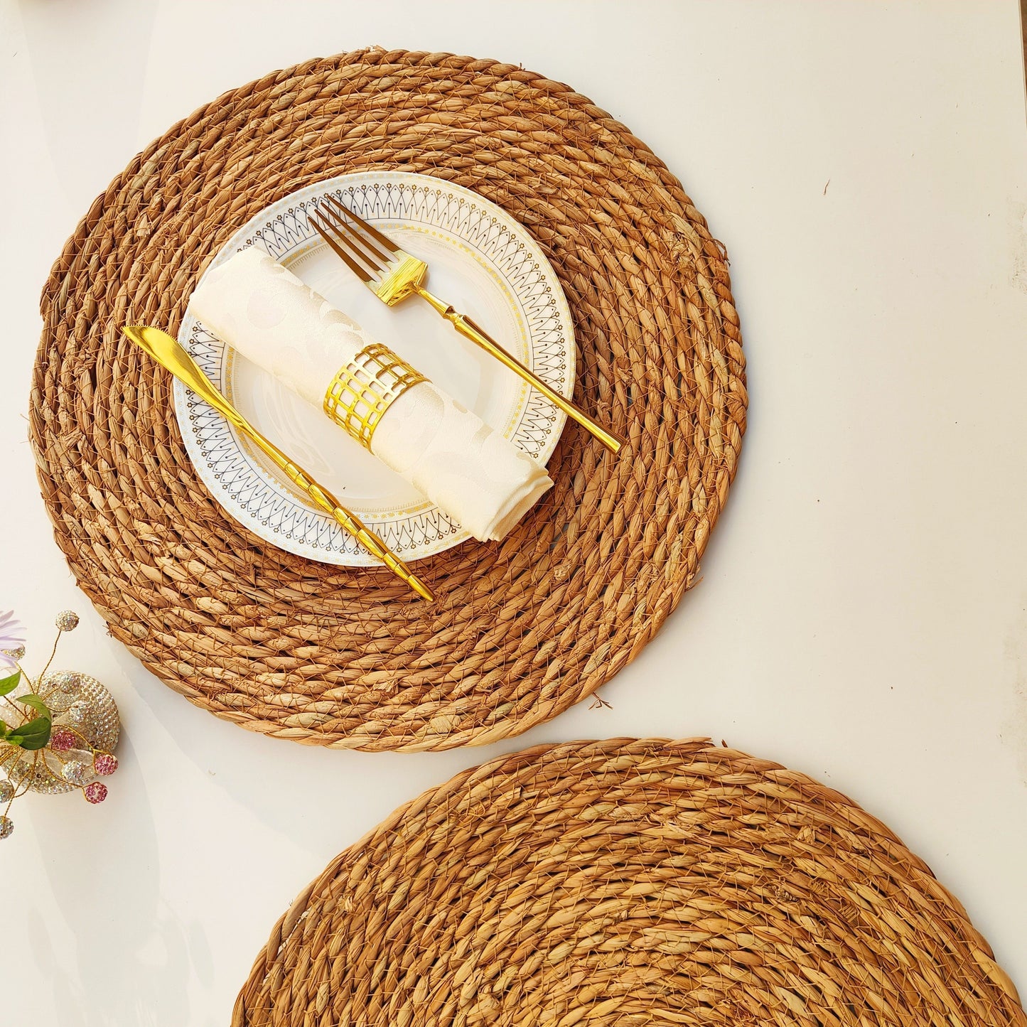 ACCT1 - 6 tovagliette in stile rustico naturale